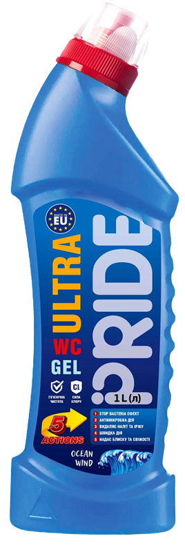 Універс гель для чищ PRIDE Ultra Ocean Wind 1 л